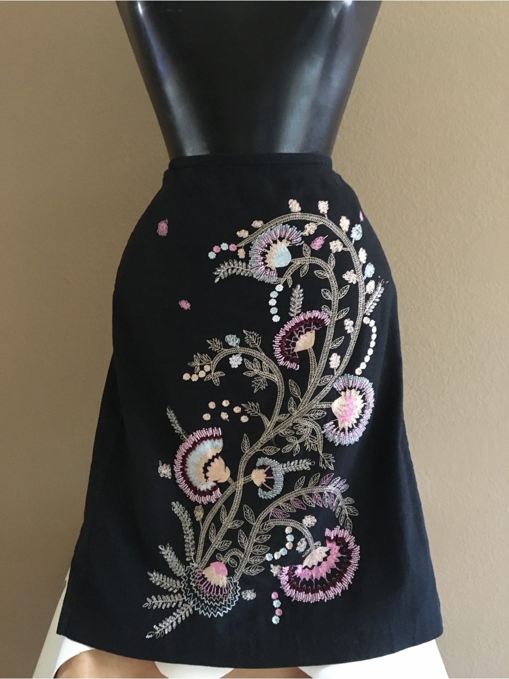 VINTAGE EDWARD PETITE BEADED SKIRT